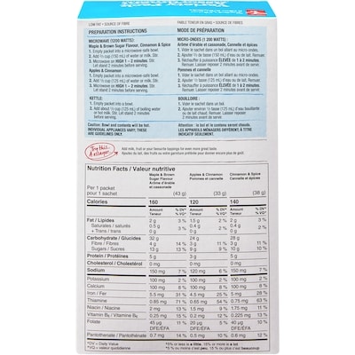 Instant Oatmeal, Variety Pack, 8 Pack
