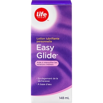 Life Lotion lubrifiante personnelle Easy Glide  148 ml, 3,24 $/100ml