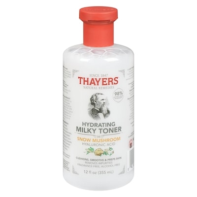 Thayers Hydrating Milky Toner Snow Mushroom 355 ml, $5.77/100ml