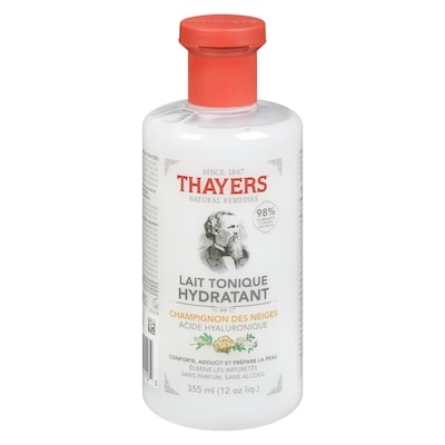 Thayers Lait tonique hydrantant champignon des neiges 355 ml, 5,77 $/100ml