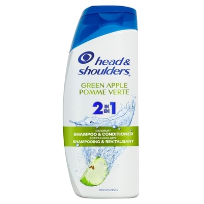 Head & Shoulders Shampooing et revitalisant 2 en 1 Pomme verte 613 ml, 2,28 $/100ml