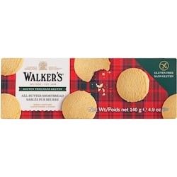 Walkers Gluten Free Shortbread Rounds 140 g, $4.64/100g