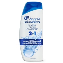 Head & Shoulders H&S Classic Clean 2-in-1 Shampoo + Conditioner 613 ml, $1.87/100ml