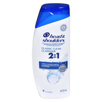 Head & Shoulders Classic Clean 2-in-1 Shampoo + Conditioner 613 ml, $1.96/100ml