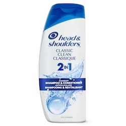 Head & Shoulders Shampooing et revitalisant 2 en 1 Classique 613 ml, 1,87 $/100ml