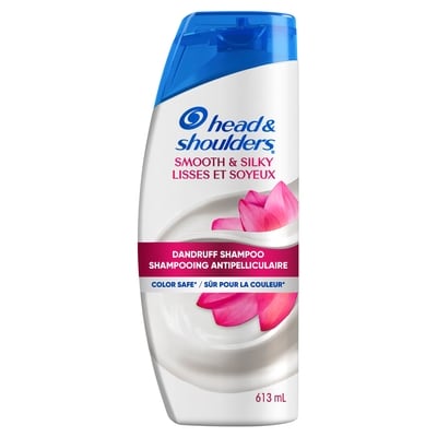Head & Shoulders Revitalisant antipelliculaire Lisses et Soyeux, contrôle anti-frisottis 613 ml, 2,28 $/100ml