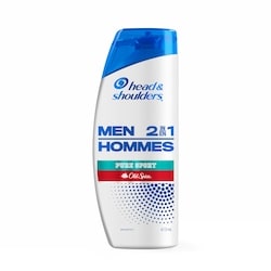 Mens 2 in 1 Dandruff Shampoo and Conditioner, Pure Sport