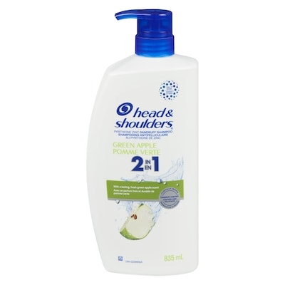 Head & Shoulders Green Apple 2-in-1 Shampoo + Conditioner 835 ml, $1.91/100ml