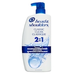Head & Shoulders Shampooing et revitalisant 2 en 1 Classique 835 ml, 1,62 $/100ml
