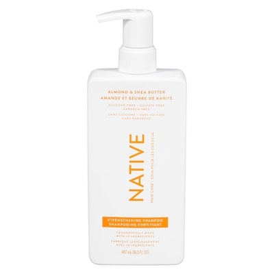 Native Strengthening Shampoo, Almond and Shea  487 ml, $2.26/100ml