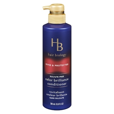 HB Hair Biology Biotin Color Brilliance Sulfate Free Shampoo, Protects From Damage, Dullness, For Coarse, Gray and Color-Treated Hair 380 ml, $4.47/100ml