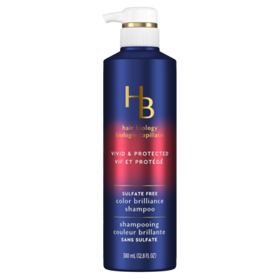 HB Hair Biology Shampooing Vivid and Protected Color Brilliance pour cheveux gris et colorés 380 ml, 4,87 $/100ml