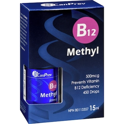 B12 Methyl Drops 500 Mcg