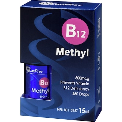 B12 Methyl Drops 500 Mcg