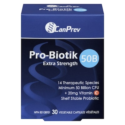 CanPrev Pro-Biotik 50B Extra Strength 30 ea, $1.17/1ea