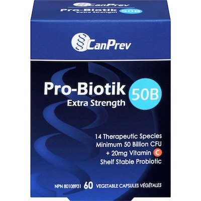 CanPrev Pro-Biotik 50B Extra Strength 60 ea, $0.92/1ea
