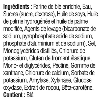 Pâte originale Crescents, 8 pièces