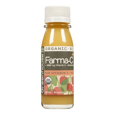 Farma-C+ Organic Vitamin C Wellness Shot, 1000 mg