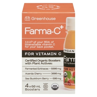 Greenhouse Organic Booster Farma-C+ 4x60.0 ml, $5.83/100ml