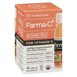 Greenhouse Organic Booster Farma-C+ - 4x60.0 ml | Your Independent