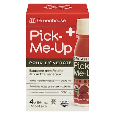 Greenhouse Pick-me-up pour l'énergie 4x60.0 ml, 5,83 $/100ml