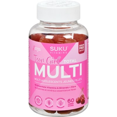 SUKU Teen Girl Total Multi 60 ea, $0.43/1ea