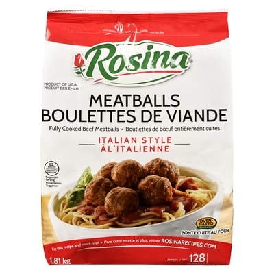 Rosina Boulettes de viande à l’italienne 1.81 kg, 1,93 $/100g