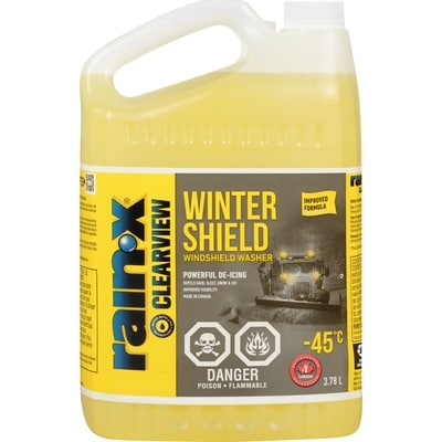 Rain-X Winter Shield Windshield Washer Fluid, -45°C 1 ea, $6.99/1ea