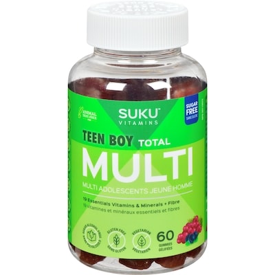 SUKU Teen Boy Total Multi 60 ea, $0.43/1ea
