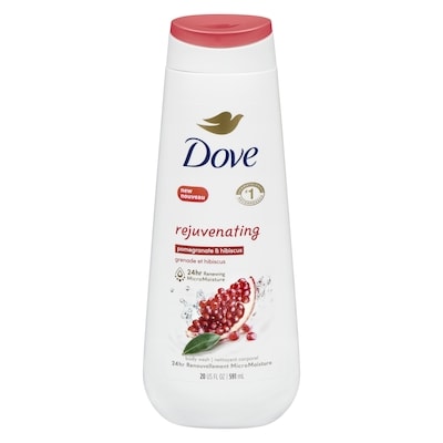 Dove Body Wash Pomegranate & Hibiscus 591 ml, $1.86/100ml