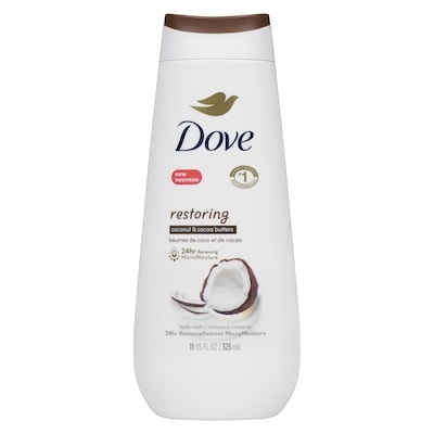 Dove Body Wash Coconut & Cocoa Butters  325 ml, $1.54/100ml