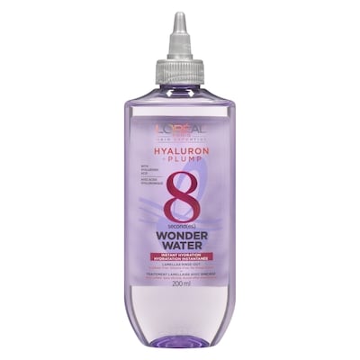 L’Oréal 8-Secondes Wonder Water, Rince-Cheveux Lamellaire avec Acide Hyaluronique, Sans Silicone 200 ml, 7,75 $/100ml