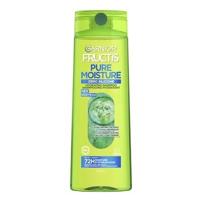 Garnier Shampooing Pure Moisture, hydratant 370 ml, 1,35 $/100ml