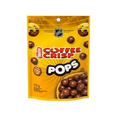 Nestlé Coffee Crisp Pops Collations Au Chocolat Sac de Coffee Crisp 170 g, 3,82 $/100g
