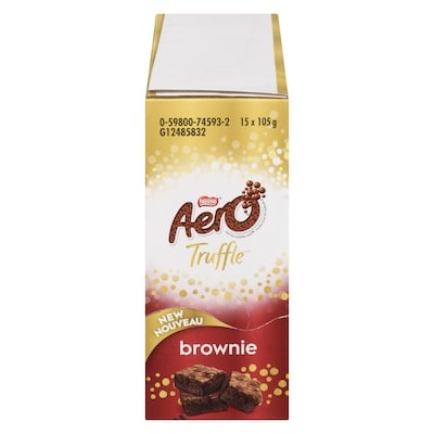 Aero Truffle Brownie Bar 105 g, $3.32/100g