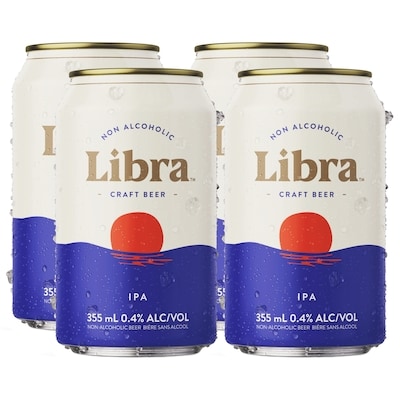 Libra Non-Alcoholic Beer Ipa 335 ml, $3.38/100ml