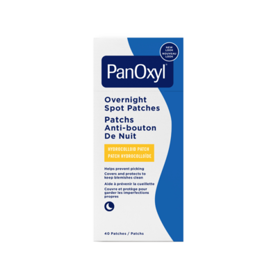 PanOxyl Overnight Spot Patches, Clear Hydrocolloid 40 ea, $0.30/1ea