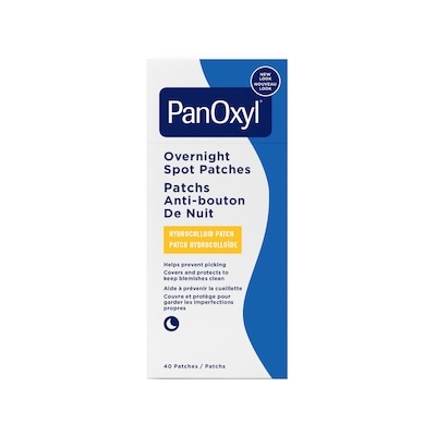 PanOxyl Pm patchs anti-bouton de nuit 40 ea, 0,30 $/1ch
