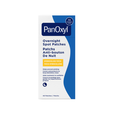 PanOxyl Patchs anti-bouton de nuit, hydrocolloïdes transparents 40 ea, 0,30 $/1ch