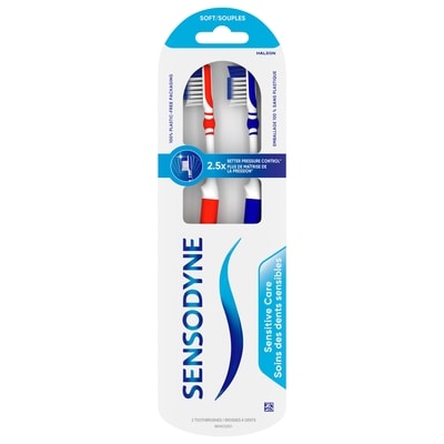 Sensodyne Sensitive Care Toothbrush, Soft Bristle, 2 Pack 2 ea, $5.50/1ea