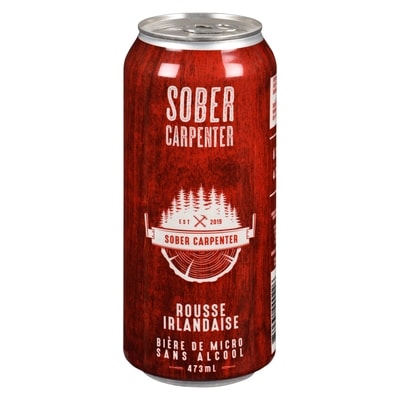Sober Carpenter Bière de micro sans alcool rousse irlandaise 12x473.0 ml, 0,07 $/100ml