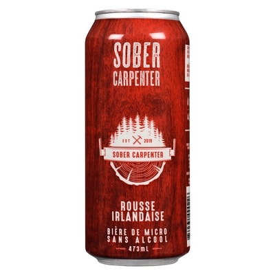 Sober Carpenter Bière de micro sans alcool rousse irlandaise 12x473.0 ml, 0,06 $/100ml