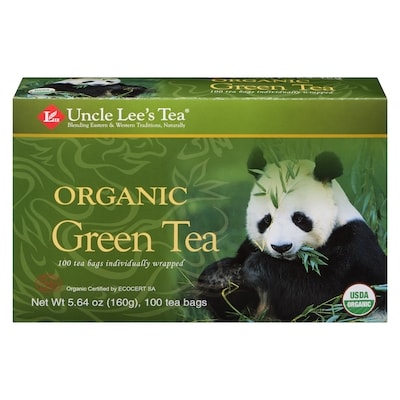 Uncle Lees Organic Green Tea 100 ea, $0.10/1ea