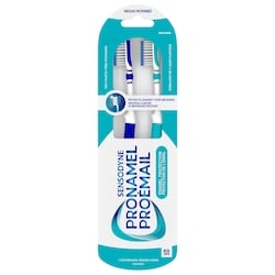 Sensodyne Protection De L'Émail Brosse À Dents (Moyennes) 2 ea, 4,00 $/1ch