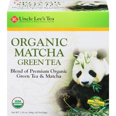Uncle Lees Organic Matcha Green Tea 40 ea, $0.22/1ea