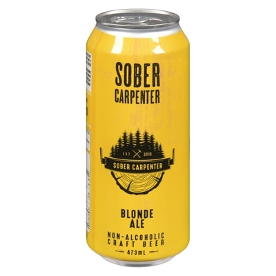 Sober Carpenter Non-Alcoholic Craft Beer Blonde Ale 473 ml, $0.80/100ml
