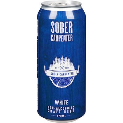 Sober Carpenter Non-Alcoholic Craft Beer White 473 ml, $0.80/100ml
