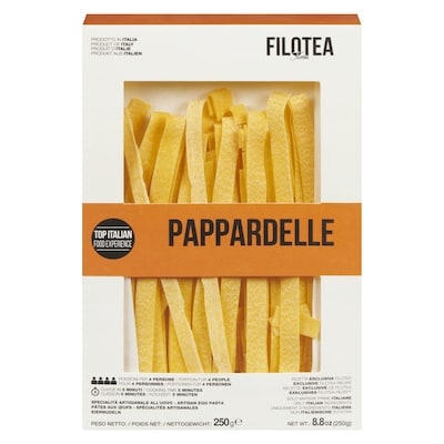 Filotea Artisan Egg Pasta Pappardelle 250 g, $4.60/100g