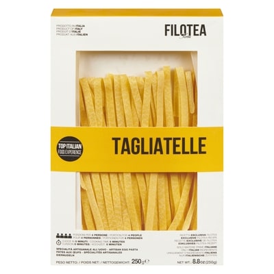 Filotea Pâtes aux œufs spécialités artisanales tagliatelle 250 g, 4,60 $/100g
