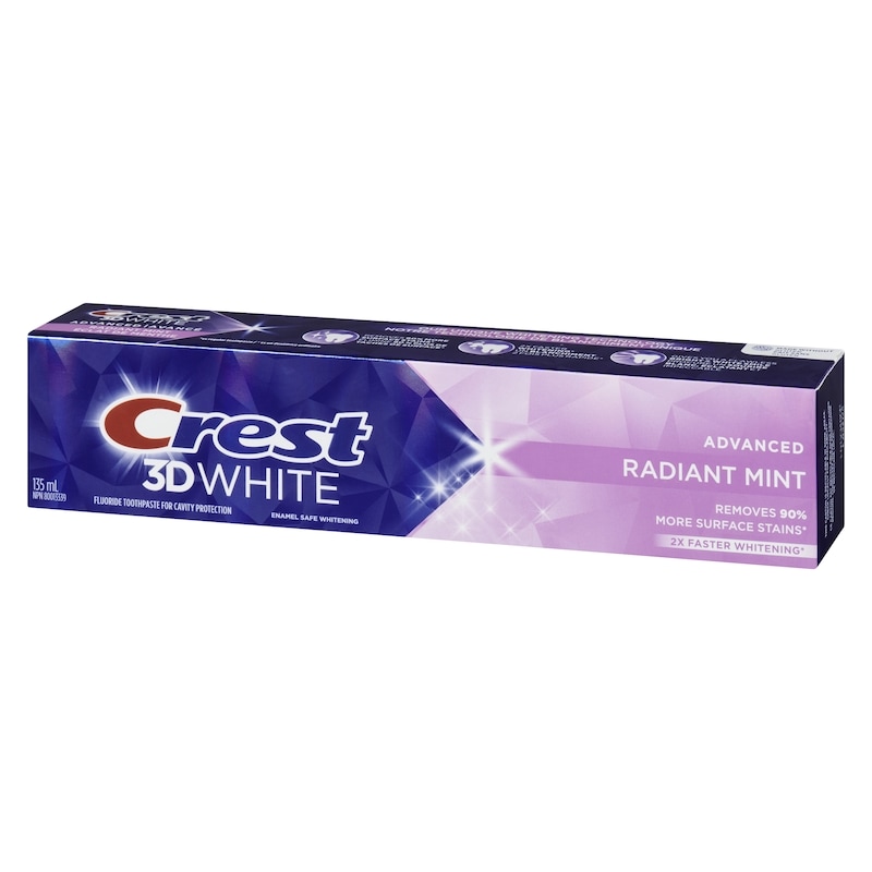 3D White Toothpaste, Radiant Mint